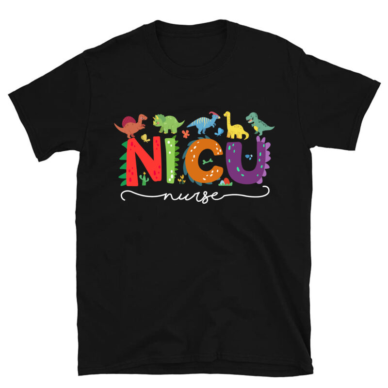 NICU Nurse Animal, Nurse Appreciation, Nicu Nurse Dinosaur T-Shirt PC