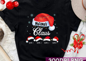 Nana Claus Xmas Family Matching Funny Grandma Christmas Sweatshirt, Christmas gift, Gift for Grandmas TC