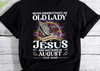 Personalized Never Underestimate An Old Lady CC