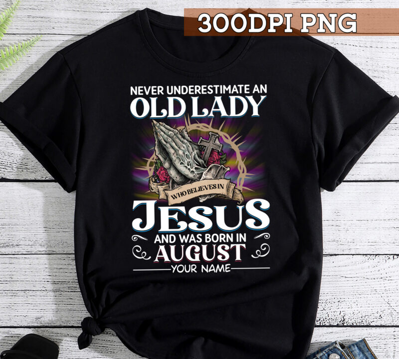 Personalized Never Underestimate An Old Lady CC