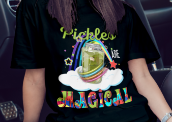 Pickles Are Magical – Pickle Vegetarian Vegetable Farming T-Shirt