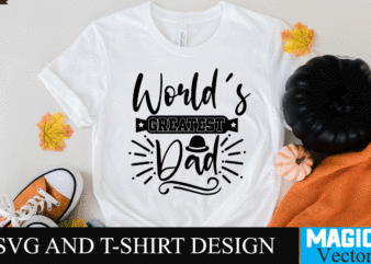 World’s Greatest Dad 2 SVG Design, SVG Cut File,dad svg, top dad svg, cheer dad svg, dad svg free, girl dad svg, baseball dad svg, football dad svg, free dad