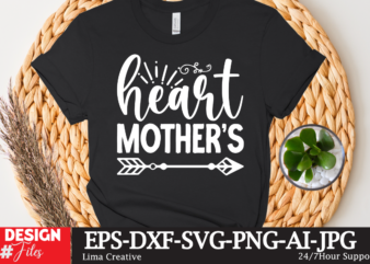 Heart Mothger’s T-shirt Design,Mother’s Day Sublimation T-shirt Design Bundle,Mom Sublimatiion PNG,Best Mom Ever Png Sublimation Design, Mother’s Day Png, Western Mom Png, Mama Mom Png,Leopard Mom Png, Western Design Mom