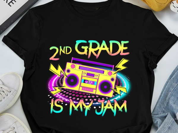 Rd 2nd grade is my jam first day of school funny retro teacher t-shirt