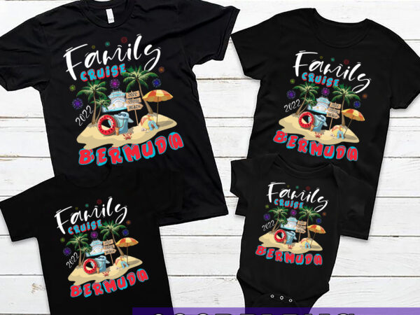 Rd family bermuda 2022 funny family cruise tee for men women t-shirt