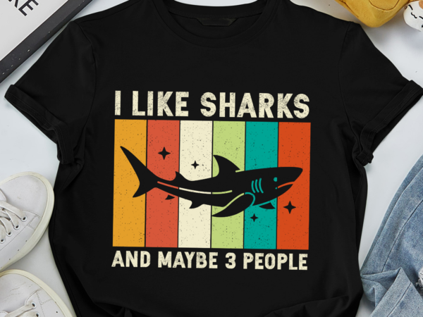 Rd funny shark design for kids men women animal shark stuff