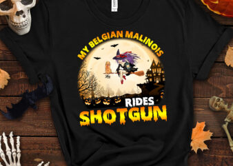 RD My Belgian Malinois Rides Shotgun – Halloween Shirts Men, Birthday T Shirts, Summer Tops, Beach T Shirts