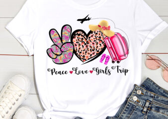 RD Peace Love Girls Trip Shirt, Leopard Print Girls Trip Shirt, Vacation Mode Shirt, Girls Vacation, Vacation 2022 Shirt