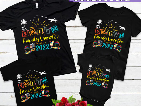 Rd personalized family vacation 2022 shirt, family matching tee, summer shirt, beach tee, funny holiday gift, summer vacation tee t shirt design online