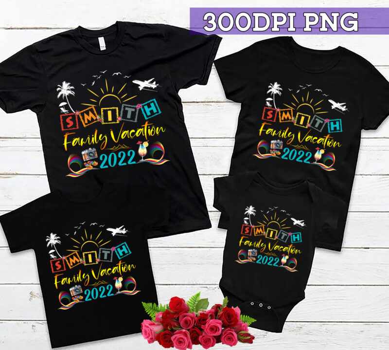 RD Personalized Family Vacation 2022 Shirt, Family Matching Tee, Summer Shirt, Beach Tee, Funny Holiday Gift, Summer Vacation Tee