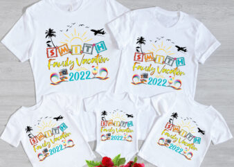 RD Personalized Family Vacation 2022 Shirt, Family Matching Tee, Summer Shirt, Beach Tee, Funny Holiday Gift, Summer Vacation Tee1