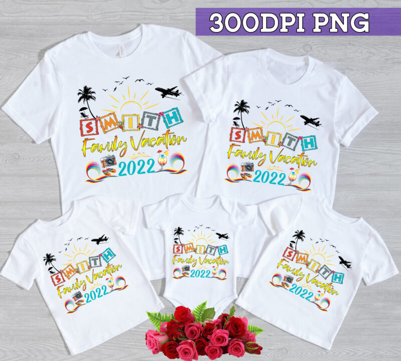 RD Personalized Family Vacation 2022 Shirt, Family Matching Tee, Summer Shirt, Beach Tee, Funny Holiday Gift, Summer Vacation Tee1