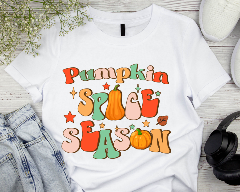 RD Pumpkin spice season png – Pumpkin png – Autumn png – Retro fall png – Fall shirt png – Leopard pumpkin png – Hello pumpkin png