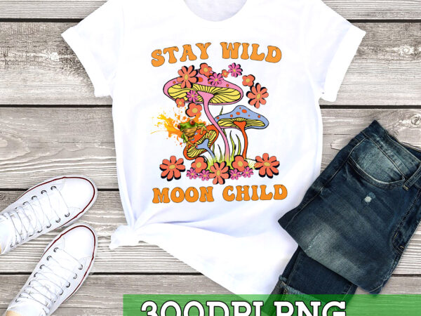 Rd retro hippie sweatshirt, stay wild moon child shirt, mushroom hoodie, frog shirt, cottagecore shirt, aesthetic shirt, nature lover shirt
