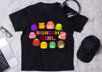 RD Squish Girl Shirt, Squishmallow Shirt, Cute Squishmallow Girl Shirt, Squishmallows Lover Gift, Birthday Gift, Gift For Girl