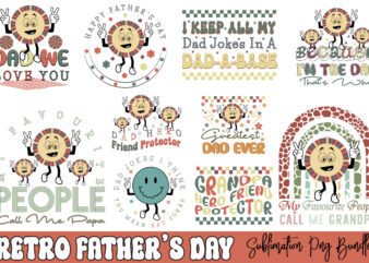 Retro Father’s Day Sublimation Bundle