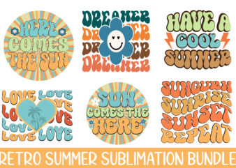 Retro Summer Sublimation Bundle