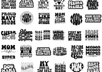 Mothe’s Day SVG Bundle,Mothers Day T-shirt Bundle,Design,Mother svg, Mothers day svg, mom svg, mom gift svg, word art svg,Mother SVG, Mother PDF, Mother’s Day SVG, Mother’s Day pdf,Mom svg, Mother’s