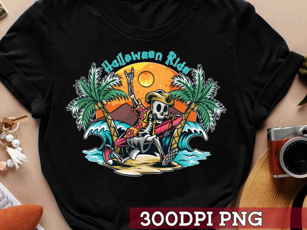 Skeleton surfing halloween gifts hawaii hawaiian men surfer t-shirt, halloween gift tc