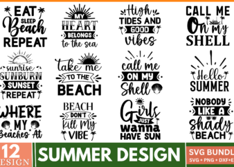 Summer SVG Bundle