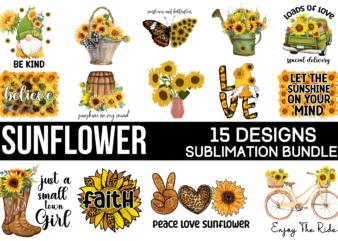 Sunflower Sublimation Bundle