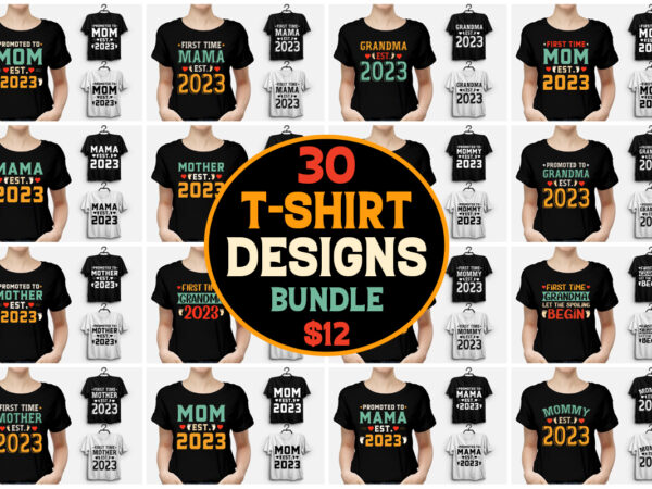 Mom mama mommy mother grandma est t-shirt design bundle