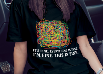 Teacher Shirt, Funny Teacher TShirt, I_m Fine Everything is Fine Teacher Life 2021 Teacher Gift Tee, Gift for Teacher, First Day of School