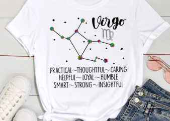 Virgo Birthday PNG File, Virgo Birthday Gift, Gift For Her, September Birthday Shirt Design, Zodiac Instant Download HC