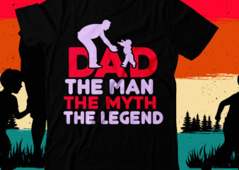The Best Dad In thew World T-Shirt Design , The Best Dad In thew World SVG Cut File, DAD T-Shirt Design bundle,happy father’s day SVG bundle, DAD Tshirt Bundle, DAD