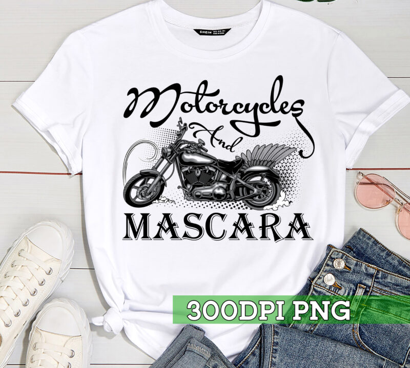 Womens Motorcycles And Mascara CC