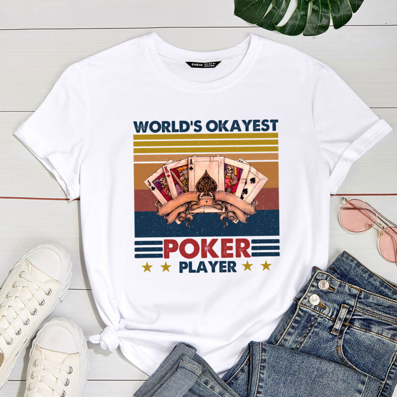 World_s Okayest Poker Player Vintage Corn Hole PC