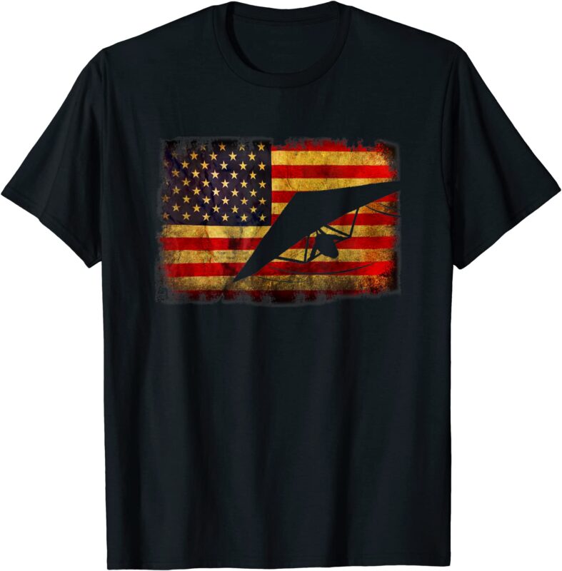 American Flag Hang Gliding Shirt Racing America Gift Idea American Flag Hang Gliding Shirt Racing America Gift Idea