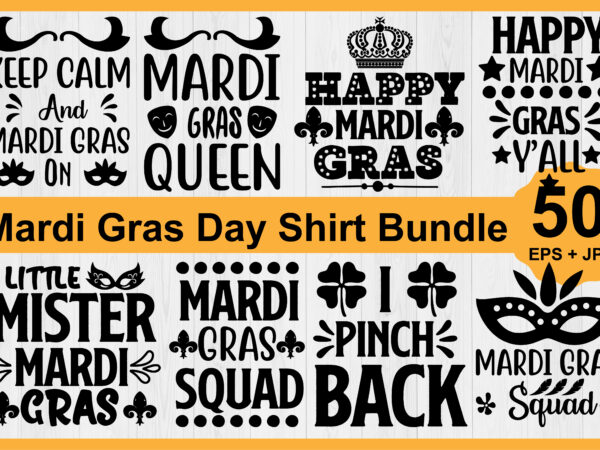 Mardi gras shirt design bundle print template, typography design for carnival celebration, christian feasts, epiphany, culminating ash wednesday, shrove tuesday.