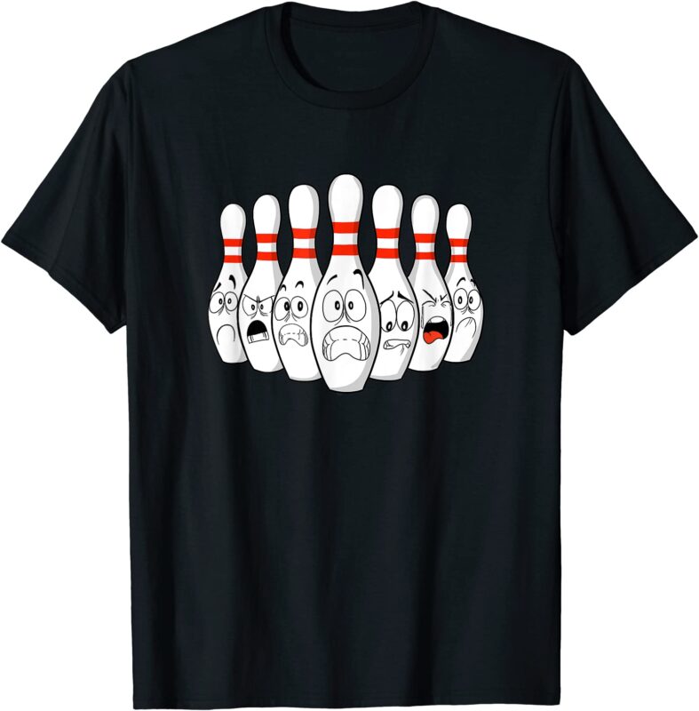 15 Bowling Shirt Designs Bundle For Commercial Use, Bowling T-shirt ...
