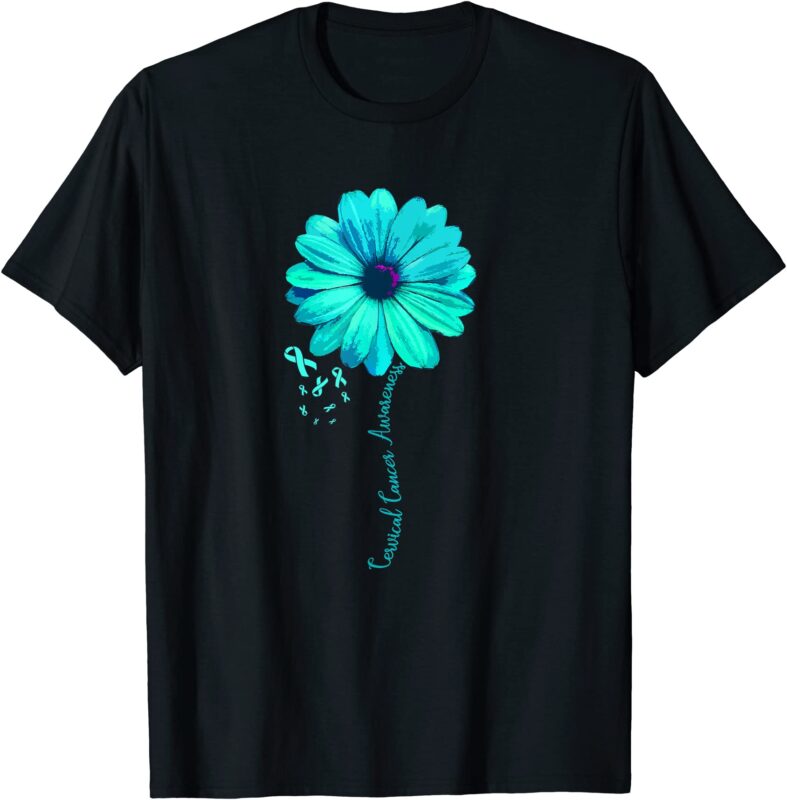 Cervical Cancer Awareness Family Shirt Survivor Pretty Gift Cervical Cancer Awareness Family Shirt Survivor Pretty Gift