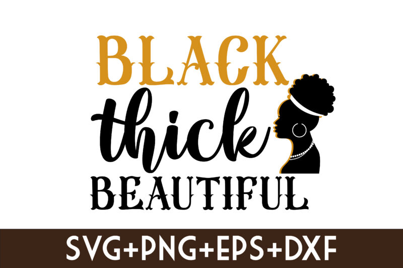 black woman design bundle