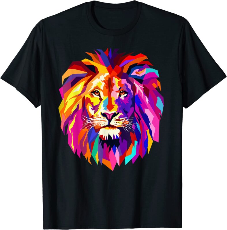 15 Lion Shirt Designs Bundle For Commercial Use, Lion T-shirt, Lion png ...
