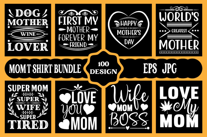 Mothers day t shirt bundle, mothers day t shirt vector set, happy mothers day tshirt set, mother's day element vector, lettering mom t shirt, mommy t shirt, decorative mom tshirt,