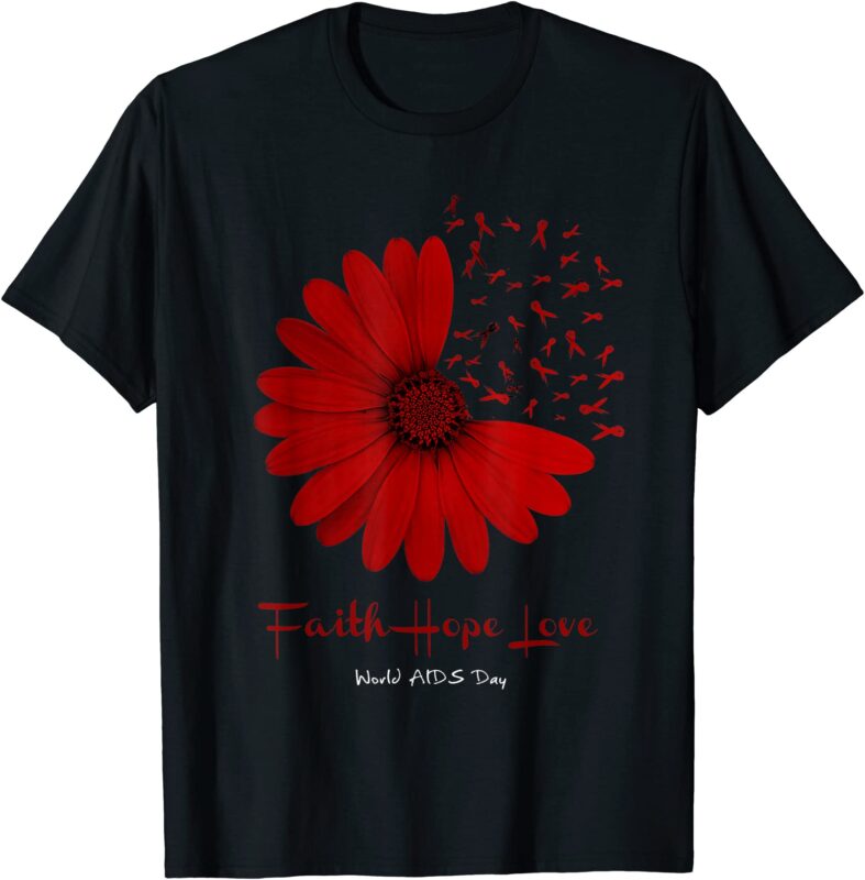 15 World AIDS Day Shirt Designs Bundle For Commercial Use, World AIDS Day T-shirt, World AIDS Day png file, World AIDS Day digital file, World AIDS Day gift, World AIDS