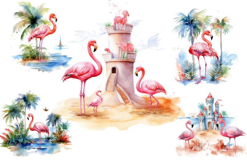 Watercolor Flower Flamingo Clipart, Bird Lover Clipart, Pink Flamingo Clipart, Pink Flamingo Png, Flamingos Png, Pink Flower Clipart, Watercolor Flamingo Clipart, Tropical Bouquets, Flamingo Birthday Design, Flamingo Wedding Design, Tropical