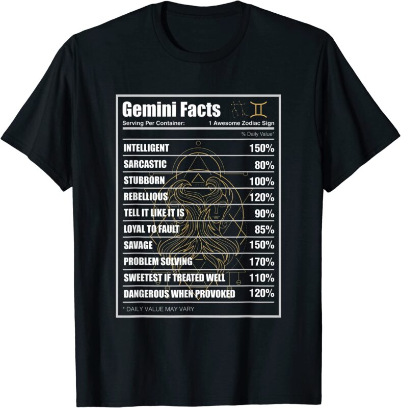15 Gemini Shirt Designs Bundle For Commercial Use, Gemini T-shirt, Gemini png file, Gemini digital file, Gemini gift, Gemini download, Gemini design