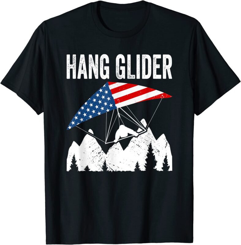 American Flag Hang Gliding Shirt Racing America Gift Idea American Flag Hang Gliding Shirt Racing America Gift Idea