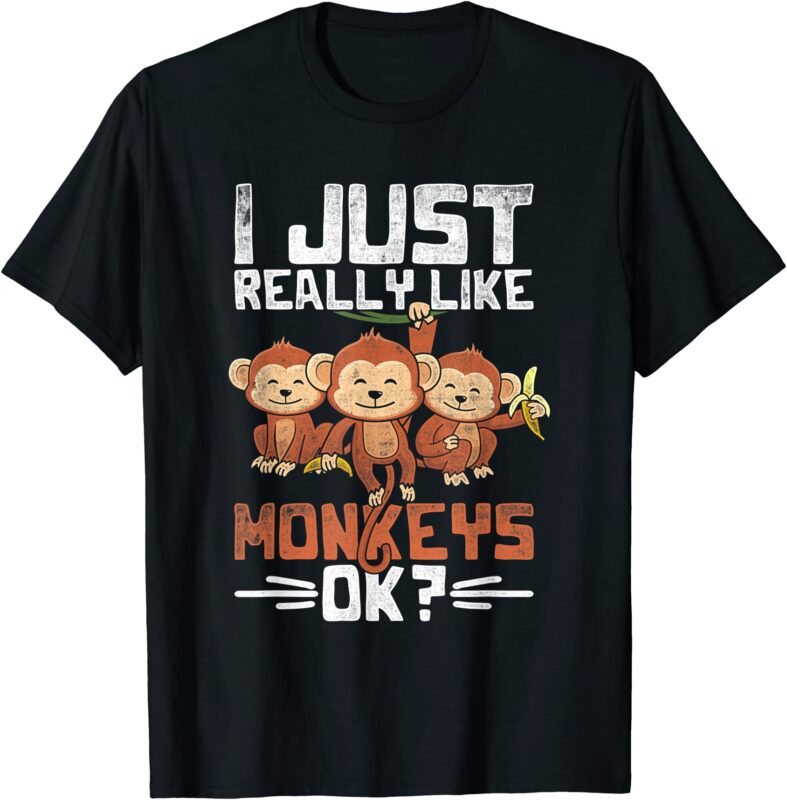 15 Monkey Shirt Designs Bundle For Commercial Use Part 2, Monkey T-shirt, Monkey png file, Monkey digital file, Monkey gift, Monkey download, Monkey design