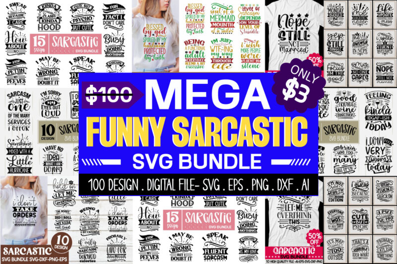 Mega Sarcastic Svg Bundle | Funny Svg | Sarcastic Quotes Svg,Svg Bundle, Svg Files For Cricut, Svg Bundles, Svg For Shirts, Mom Svg, Svgs, Svg File, Svg Designs, Sarcastic Svg,