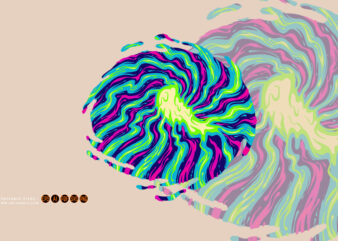 psychedelic spiral hypnotic optical illusion background illustration t shirt illustration