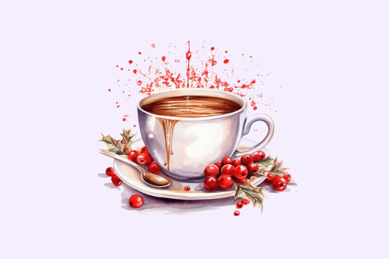 Christmas Coffee Sublimation