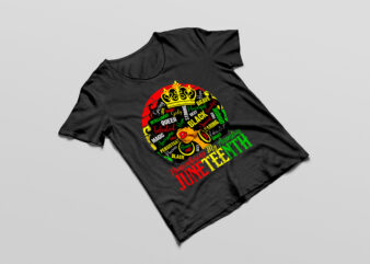 Remembering My Ancestors Juneteenth Celebrate Black Women T-Shirt Design