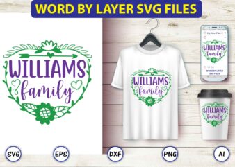 Williams family,Monogram SVG Bundle, t-shirt,Monogram t-shirt, Monogram vector, Monogram svg vector, Monogram design, Monogram bundle, Monogram t-shirt design,Monogram Alphabets, Monogram Letters SVG, Digital Download, Cricut, Silhouette, circle svg bundle, circle