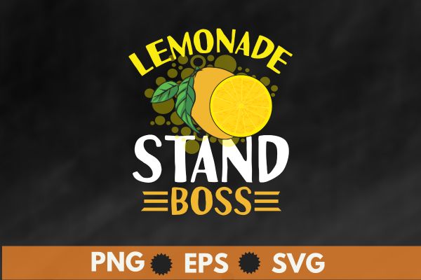 Lemonade stand boss gifts loves drinking lemonade lemon juice gift t-shirt design vector, lemonade stand boss gifts, lemonade loves, drinking, lemonade, lemon juice,
