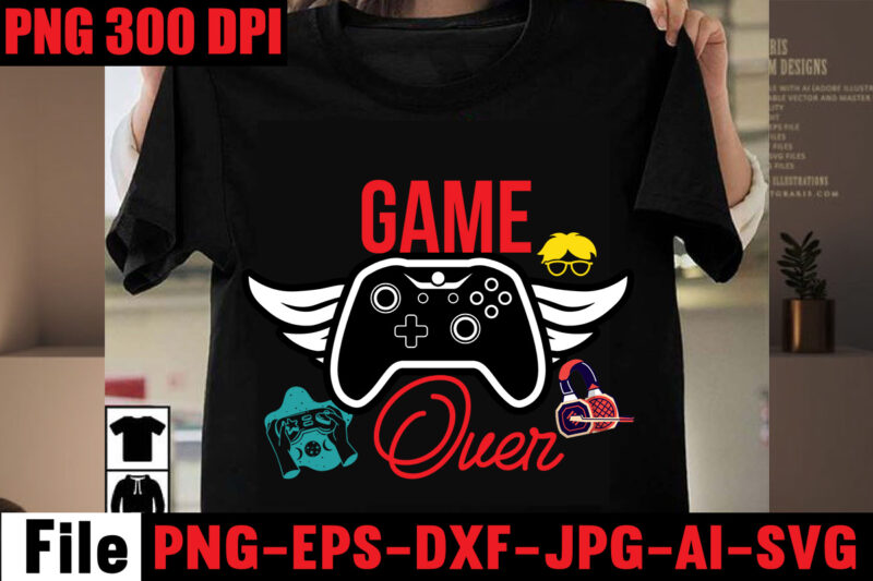 Game Over T-shirt Design,Are We Done Yet, I Paused My Game To Be Here T-shirt Design,2021 t shirt design, 9 shirt, amazon t shirt design, among us game shirt, Baseball